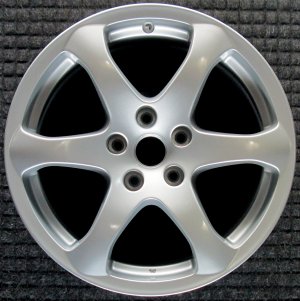 2003-2007 INFINITI G35 Silver Wheel - Rear (Remanufactured OEM)