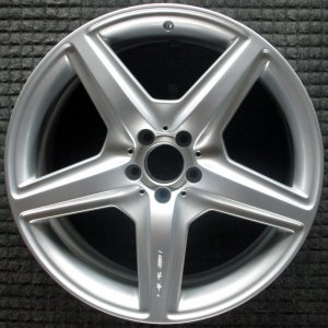 2008-2010 Mercedes-Benz S420 Silver Wheel - Front (Remanufactured OEM)