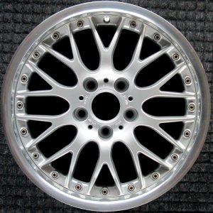 2001-2003 BMW 530i Silver Wheel - Front (Remanufactured OEM)
