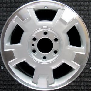 2009-2014 Ford F-150 Silver 17x7.5 5-Spoke Machined Silver Alloy Wheel (Remanufactured OEM)
