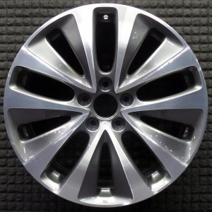 2014-2016 Acura MDX Gray 19x8 10-Spoke Machined Charcoal Alloy Wheel (Remanufactured OEM)
