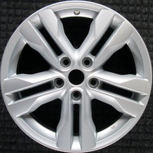 2014-2015 Nissan Rogue Select Silver 10-Spoke Split Spoke Silver Painted Alloy Wheel (Remanufactured OEM)