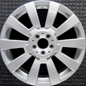 2010-2012 Mercedes-Benz GLK350 Silver 19x7.5 10-Spoke Silver Painted Alloy Wheel - Rear (Remanufactured OEM)