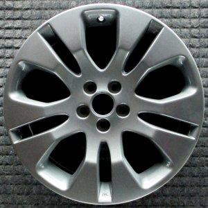 2012-2016 Subaru Impreza Gray 5 Double-Spoke Painted Charcoal Alloy Wheel (Remanufactured OEM)
