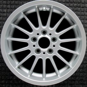 2001-2003 BMW 530i Silver Wheel - Front (Remanufactured OEM)