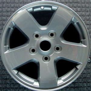 2009-2010 Dodge Ram 1500 Black 17x8 Alloy Wheel (Remanufactured OEM)
