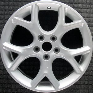 2013-2014 Ford Focus Silver 17-inch 5 Y-Spoke Smoked Hyper Painted Alloy Wheel (Remanufactured OEM)