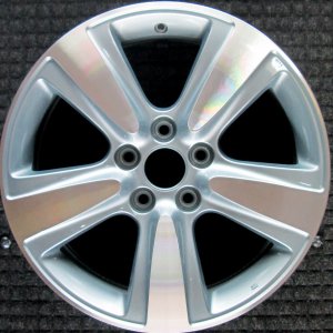 2010-2013 Acura MDX Blue 18x8 5-Spoke Machined Charcoal Alloy Wheel (Remanufactured OEM)