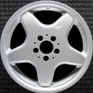 1999-2003 Mercedes-Benz CLK320 Silver Wheel - Rear (Remanufactured OEM)