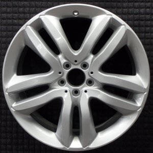 2013-2016 Mercedes-Benz GL450 Silver 20x8.5 10-Spoke Alloy Wheel (Remanufactured OEM)