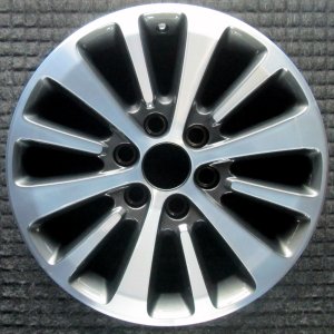 2015-2017 Ford Expedition Black 18-Inch 12-Spoke Machined Charcoal Alloy Wheel (Remanufactured OEM)