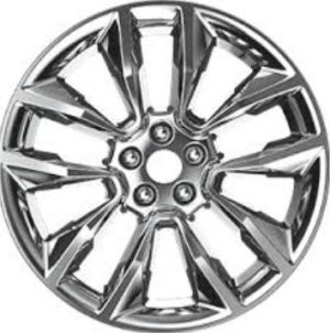 2013-2016 Ford Escape Chrome 19-Inch 10-Spoke Bright PVD Alloy Wheel (Remanufactured OEM)