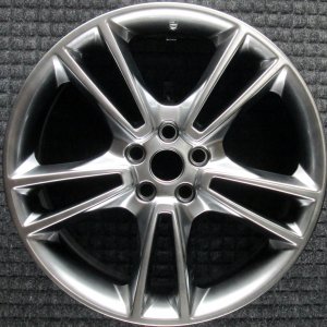 2013-2016 Ford Fusion Silver 19 Inch 5 Split-Spoke Hyper Silver Alloy Wheel (Remanufactured OEM)