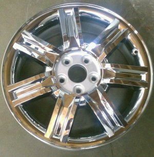 2008-2009 Ford Taurus Chrome Wheel (Remanufactured OEM)