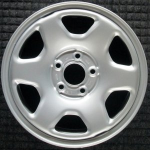 2008-2012 Ford Escape Silver 16-Inch 6-Spoke Steel Wheel (Remanufactured OEM)