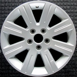 2010-2012 Ford Taurus Silver 17x7.5 8-Spoke Silver Alloy Wheel (Remanufactured OEM)