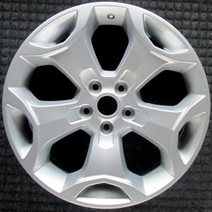 2010-2012 Ford Taurus Silver 19x8 5 Y-Spoke Luster Nickel Alloy Wheel (Remanufactured OEM)