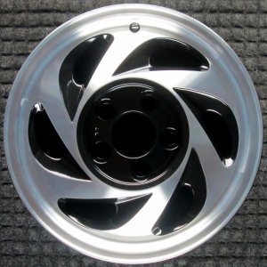 1995-2002 Chevrolet S10 Blazer Black 15x7 6-Slot Alloy Wheel (Remanufactured OEM)