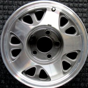 1993-2002 GMC Safari Black Wheel (Remanufactured OEM)