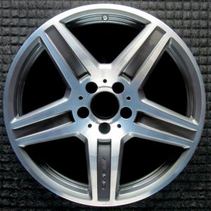 2010-2011 Mercedes-Benz E500 Silver Wheel - Rear (Remanufactured OEM)
