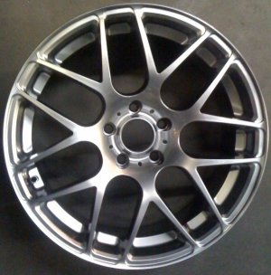 2010-2017 BMW 535i Silver Wheel - Rear (Remanufactured OEM)