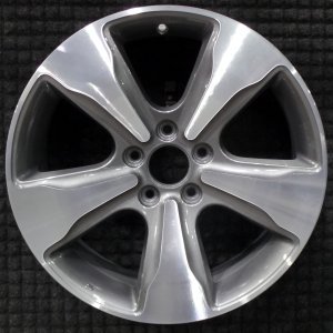 2014-2016 Acura MDX Black 18x8 5-Spoke Machined Charcoal Alloy Wheel (Remanufactured OEM)