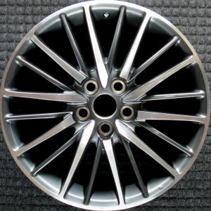 2013-2017 Lexus LS460 Black 19-Inch 20-Spoke Two-Tone Alloy Wheel (Remanufactured OEM)