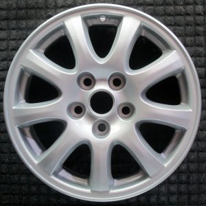 2007-2009 Kia Amanti Silver 17-Inch 9-Spoke Alloy Wheel (Remanufactured OEM)