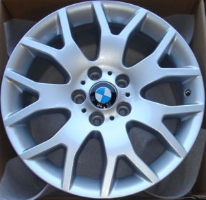 2007-2013 BMW X5 Silver Wheel - Front (Remanufactured OEM)