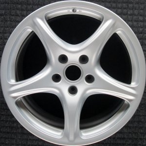 2005-2008 Porsche Cayman Silver Wheel (Remanufactured OEM)