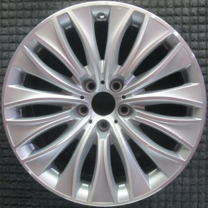2009-2017 BMW 535i Silver Wheel - Front (Remanufactured OEM)