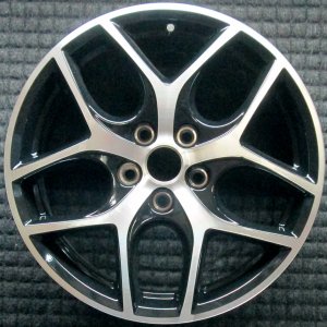 2015-2018 Ford Focus Black Wheel (Remanufactured OEM)