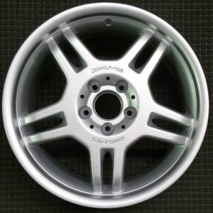 2002 Mercedes-Benz CLK320 Silver Wheel - Rear (Remanufactured OEM)