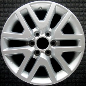 2014-2015 Nissan Xterra Silver 16x7 6 Open V-Spoke Painted Silver Alloy Wheel (Remanufactured OEM)