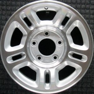 2000-2003 Ford F-150 Silver 16x7 5 Twin-Spoke Silver Alloy Wheel (Remanufactured OEM)