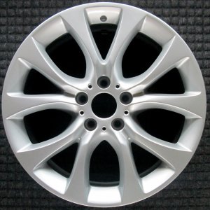 2014-2018 BMW X5 Silver V-Spoke 450 Silver Painted Alloy Wheel (Remanufactured OEM)