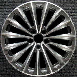 2009-2017 BMW 535i Silver Wheel - Rear (Remanufactured OEM)