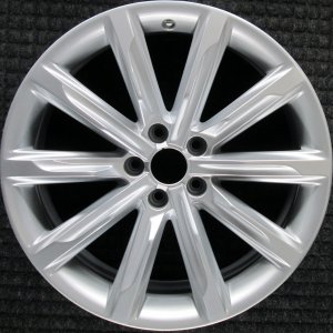 2012-2015 Audi A7 Quattro Silver Painted Silver Alloy Wheel (Remanufactured OEM)