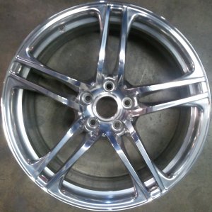 2008-2014 Audi R8 Silver Wheel - Front (Remanufactured OEM)