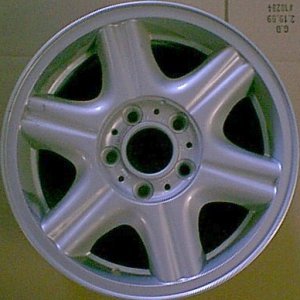 1994-2000 BMW 318ti Silver Wheel (Remanufactured OEM)