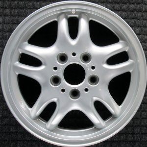 1995-1999 BMW 318ti Silver Wheel (Remanufactured OEM)