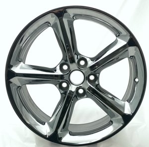 2009-2010 Saturn Sky Silver 18x8 5-Spoke Silver Aluminum Wheel (Remanufactured OEM)