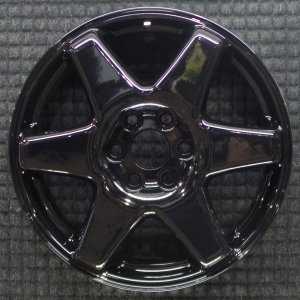 2015-2022 GMC Canyon Black 18x4.5 6-Spoke Alloy Compact Spare Wheel (Remanufactured OEM)