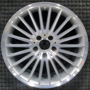 2003-2006 Mercedes-Benz S420 Silver Wheel - Rear (Remanufactured OEM)