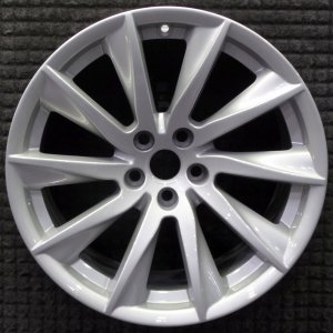 2014-2020 Jaguar F-Type Silver 18x9 10-Spoke Vela Alloy Wheel (Remanufactured OEM)