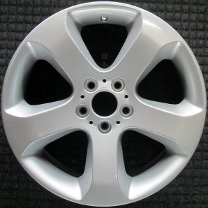 2002-2006 BMW X5 Silver 19x9 5-Spoke Metallic Silver Alloy Wheel (Remanufactured OEM)