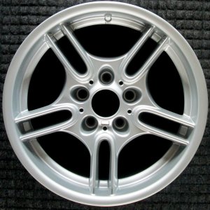 2001-2003 BMW 530i Silver Wheel (Remanufactured OEM)