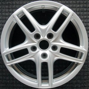 2011-2018 Porsche Cayenne Silver 5 Double Spoke Alloy Wheel (Remanufactured OEM)
