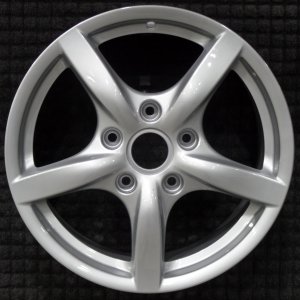 2009-2012 Porsche Cayman Silver Wheel - Rear (Remanufactured OEM)