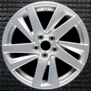2015-2016 Subaru Impreza Silver 16x6.5 10-Spoke Silver Painted Alloy Wheel (Remanufactured OEM)